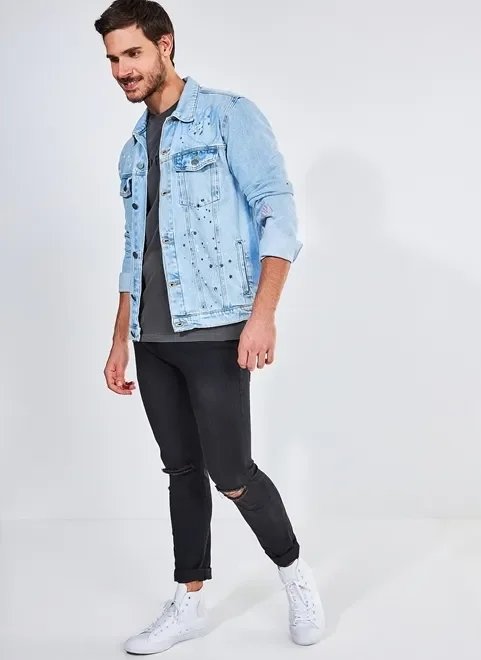 jaqueta jeans graffiti art jaqueta jeans graffiti art