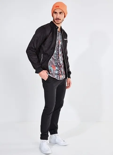 camisa estampada étnica camisa estampada étnica