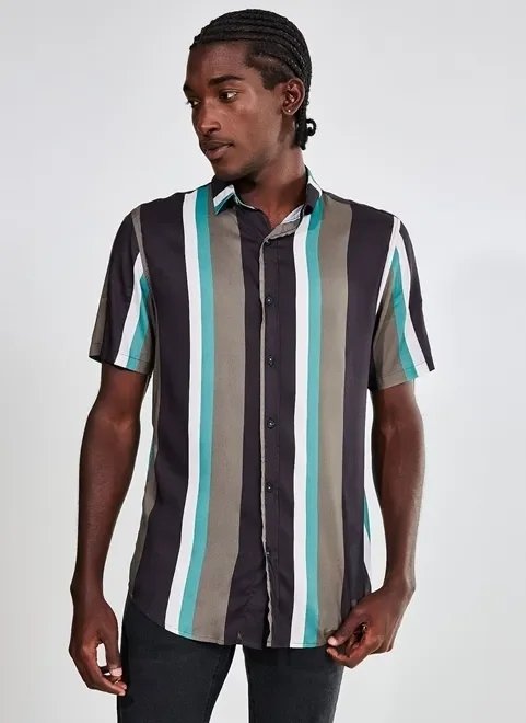 camisa listrada black camisa listrada black