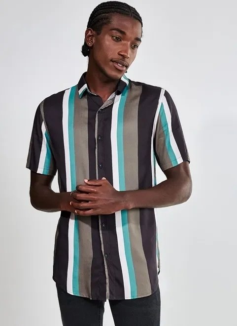 camisa listrada black camisa listrada black