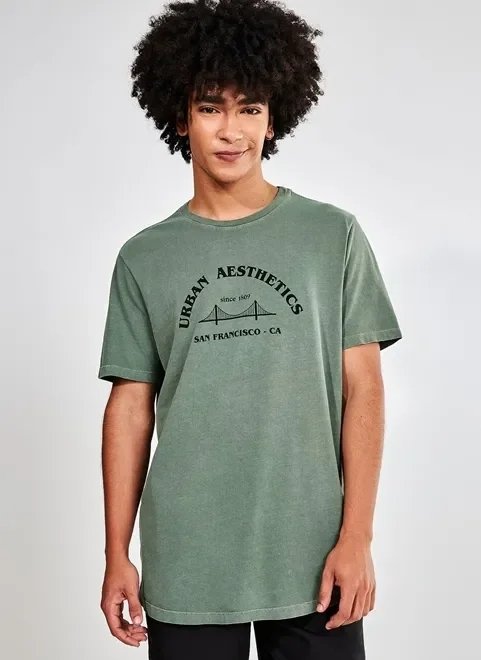 camiseta estonada com escrito san francisco camiseta estonada com escrito san francisco