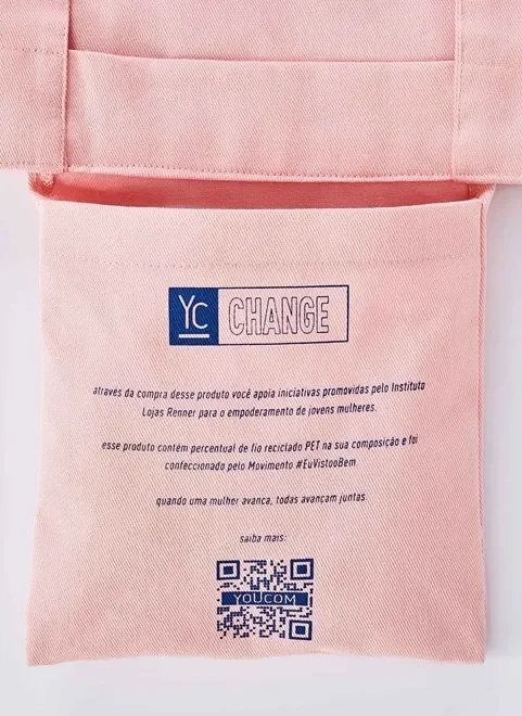 ecobag rosa todas avançam juntas ecobag rosa todas avançam juntas