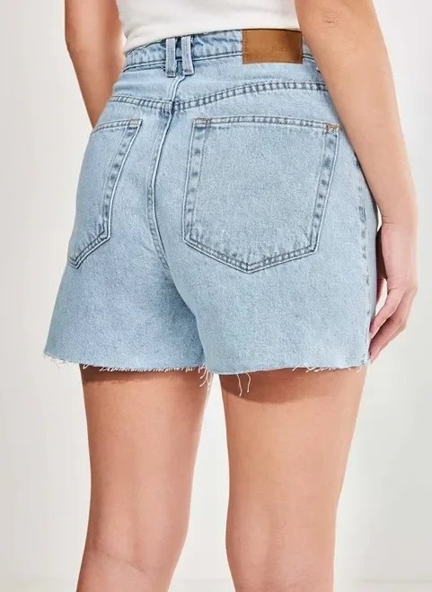 short mom jeans cintura alta short mom jeans cintura alta