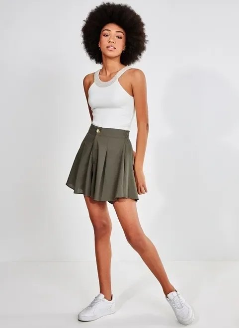 short evasê amplinho short evasê amplinho