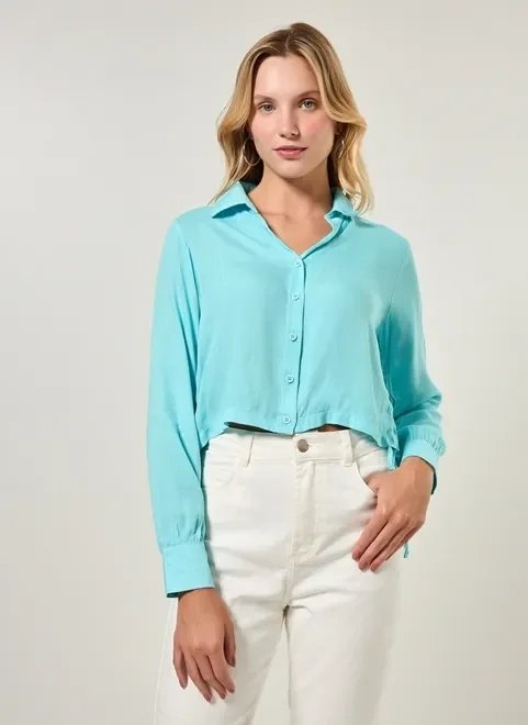 camisa cropped com amarração lateral camisa cropped com amarração lateral