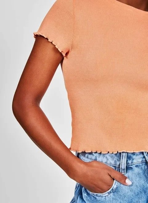 blusa cropped com picot blusa cropped com picot