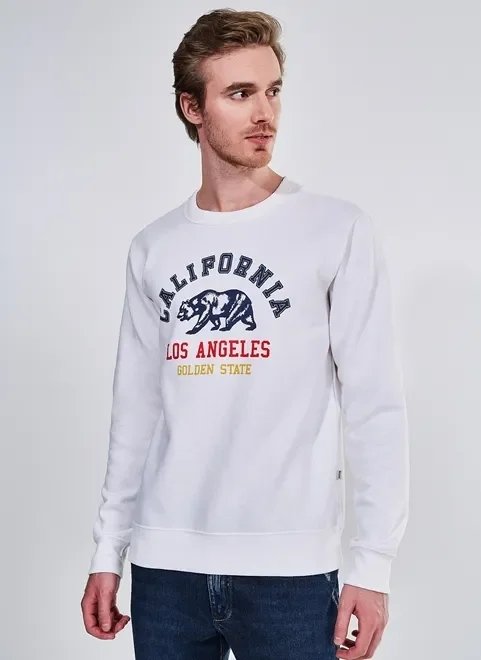 moletom branco califórnia moletom branco califórnia