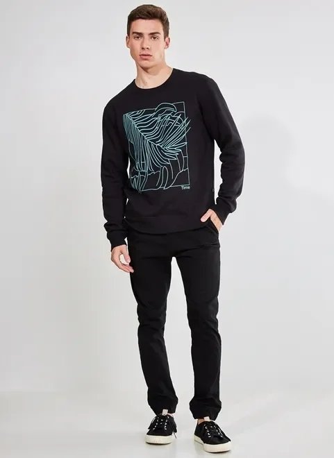 moletom estampa tropical moletom estampa tropical