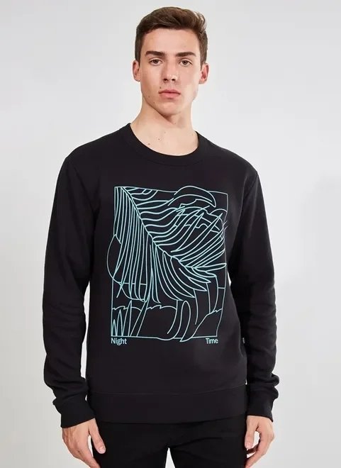 moletom estampa tropical moletom estampa tropical