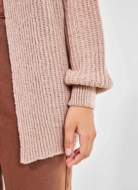 cardigan em tricô cardigan em tricô