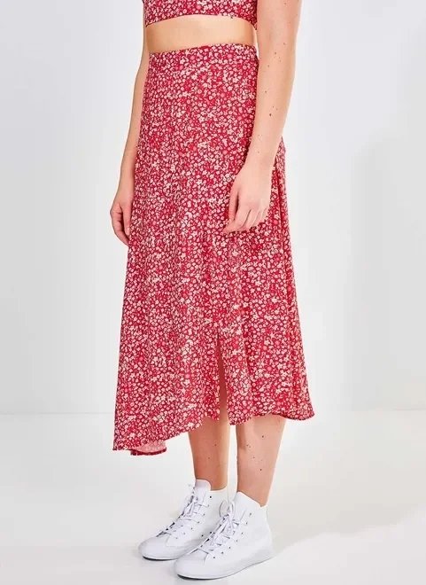 saia midi assimétrica estampa floral liberty saia midi assimétrica estampa floral liberty
