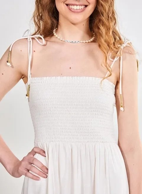 vestido longo off-white vestido longo off-white