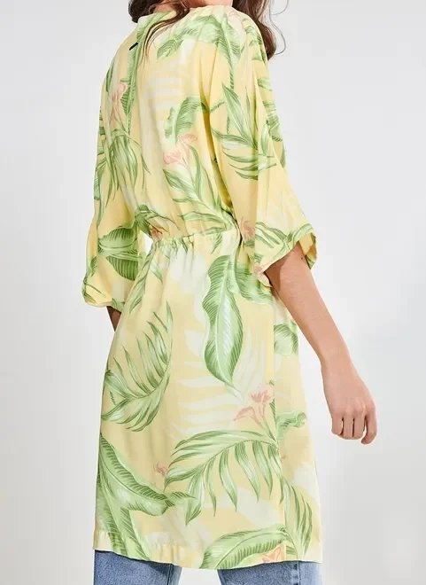 kimono estampa tropical kimono estampa tropical