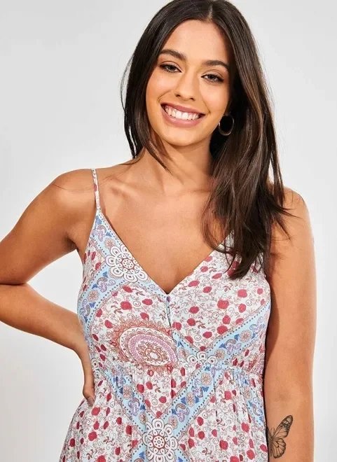 vestido longo de alcinha estampa lenço vestido longo de alcinha estampa lenço