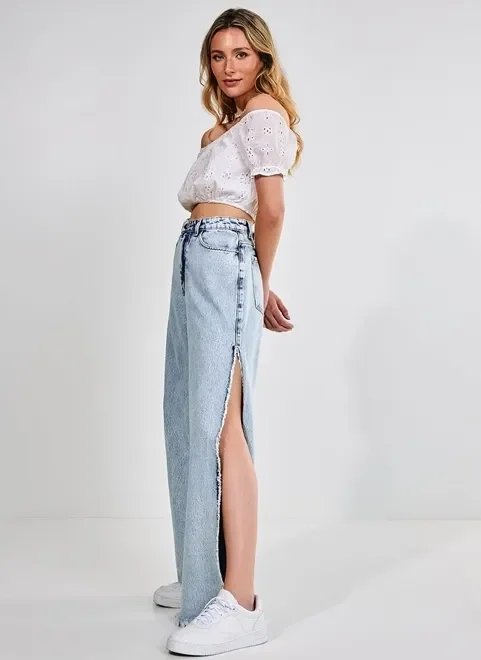 blusa ciganinha de broderie off-white blusa ciganinha de broderie off-white