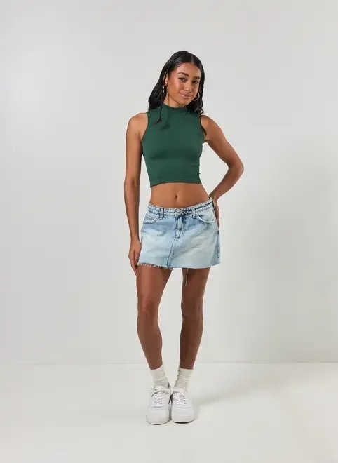 cropped poliamida seamless com golinha cropped poliamida seamless com golinha