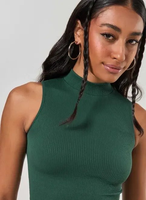 cropped poliamida seamless com golinha cropped poliamida seamless com golinha