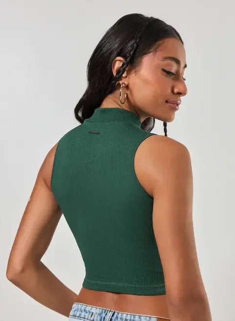 cropped poliamida seamless com golinha cropped poliamida seamless com golinha