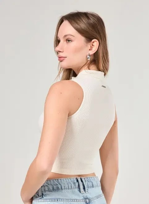 cropped poliamida seamless com golinha cropped poliamida seamless com golinha