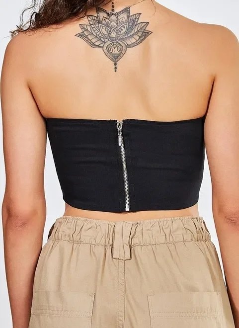 top cropped lenço top cropped lenço