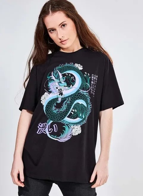 camiseta estampa dragão camiseta estampa dragão