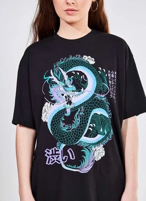 camiseta estampa dragão camiseta estampa dragão