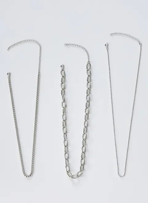 kit com 3 colares elos kit com 3 colares elos