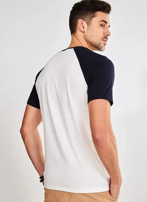 camiseta manga curta raglan camiseta manga curta raglan