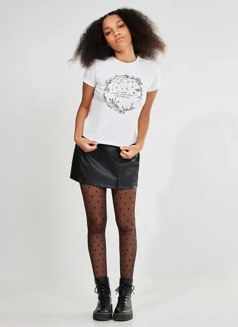 blusa baby look estampa romântica blusa baby look estampa romântica