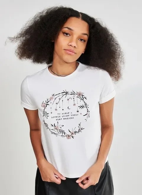 blusa baby look estampa romântica blusa baby look estampa romântica