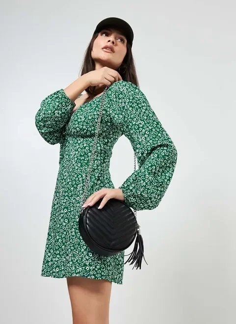 bolsa redonda com corrente bolsa redonda com corrente