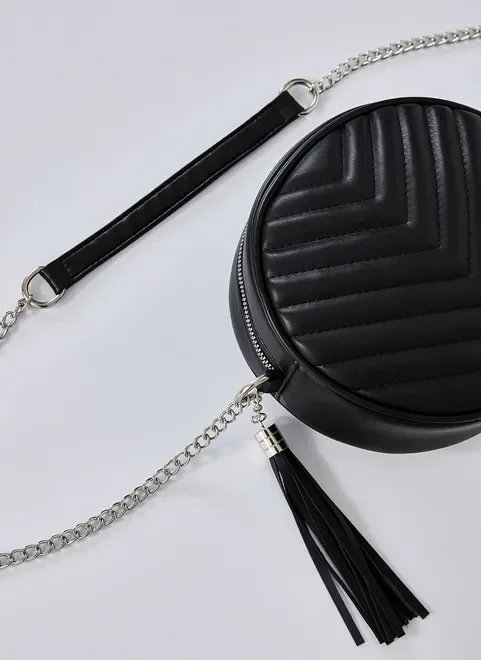 bolsa redonda com corrente bolsa redonda com corrente
