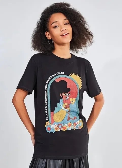 camiseta se amar é pertencer camiseta se amar é pertencer