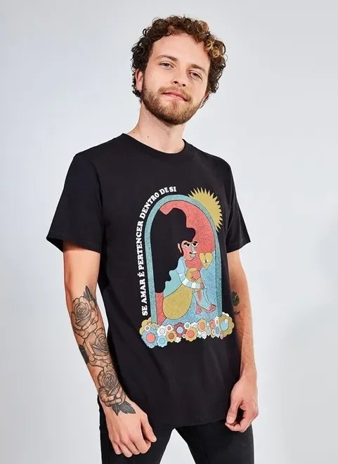 camiseta se amar é pertencer camiseta se amar é pertencer