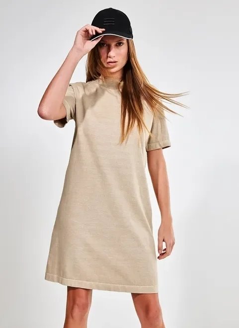 vestido camisetão liso vestido camisetão liso