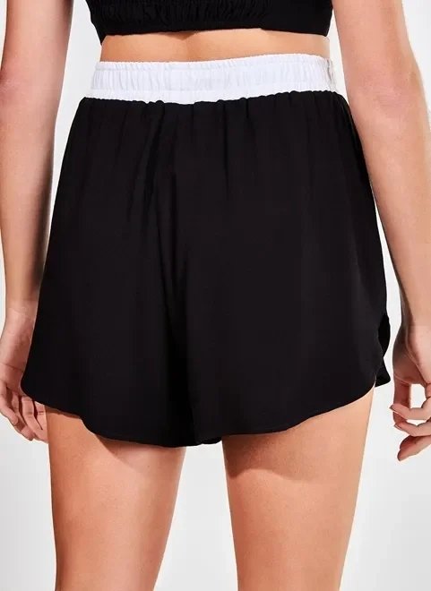 short preto e branco short preto e branco