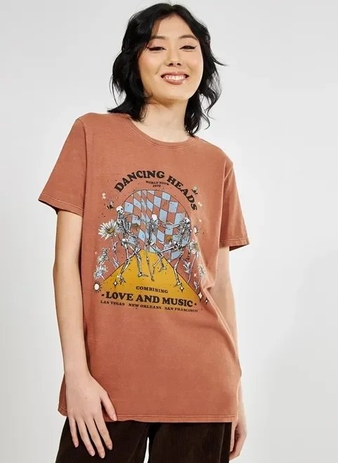 camiseta dancing heads camiseta dancing heads