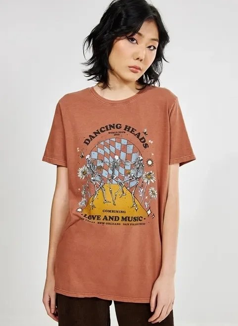 camiseta dancing heads camiseta dancing heads