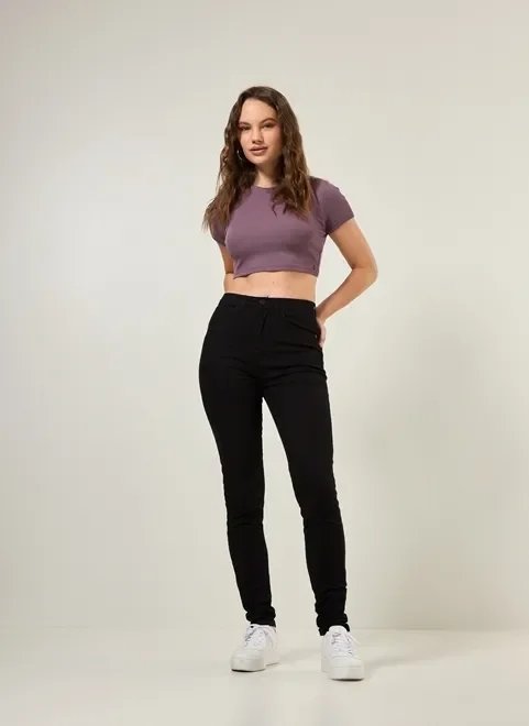 blusa básica cropped blusa básica cropped