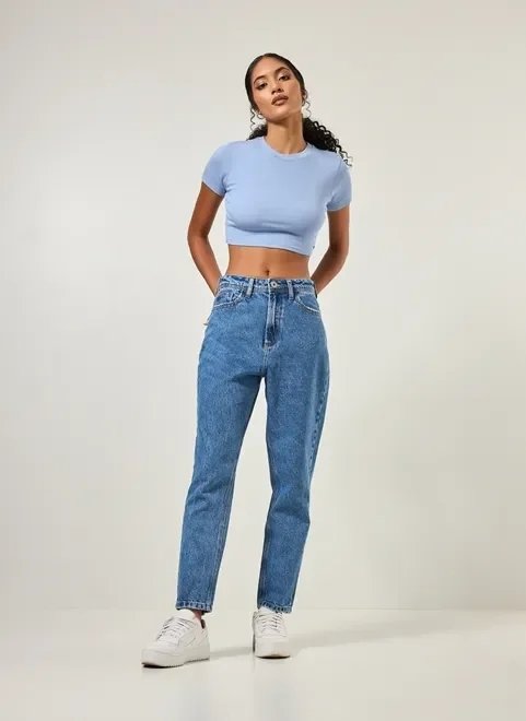 blusa básica cropped blusa básica cropped