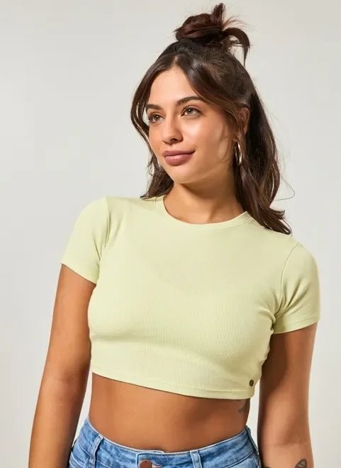 blusa básica cropped blusa básica cropped