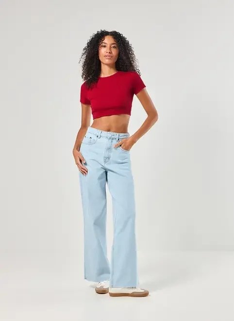 blusa básica cropped blusa básica cropped