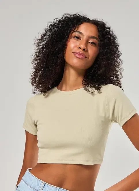 blusa básica cropped blusa básica cropped