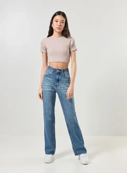 blusa básica cropped blusa básica cropped