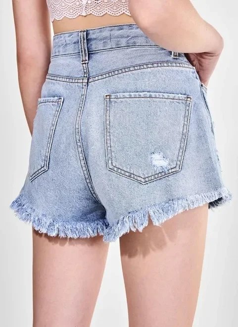 short saia em jeans médio short saia em jeans médio