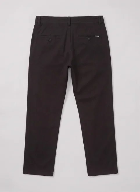 calça chino slim em sarja preta calça chino slim em sarja preta