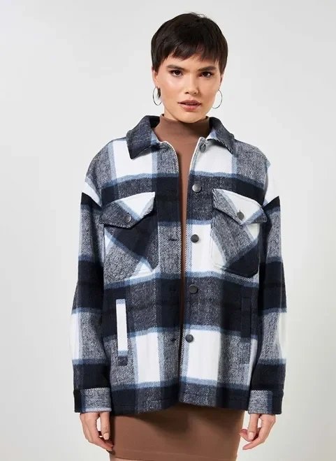 jaqueta estilo camisa xadrez jaqueta estilo camisa xadrez