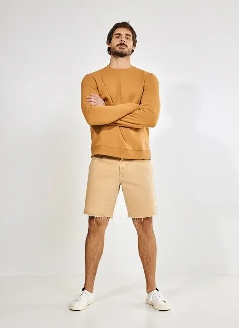 moletom básico sem capuz moletom básico sem capuz