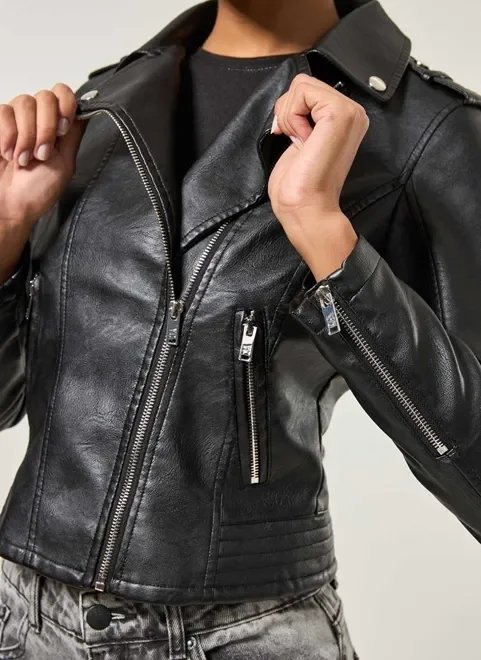 jaqueta perfecto preta jaqueta perfecto preta