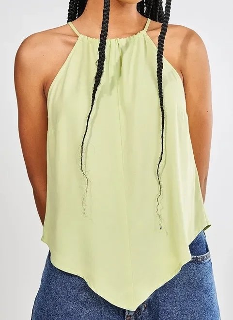blusa alcinha verde lima blusa alcinha verde lima